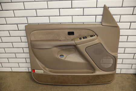 99-02 Chevrolet Silverado Ext Cab Door Panel Set Tan 52D