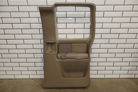 99-02 Chevrolet Silverado Ext Cab Door Panel Set Tan 52D