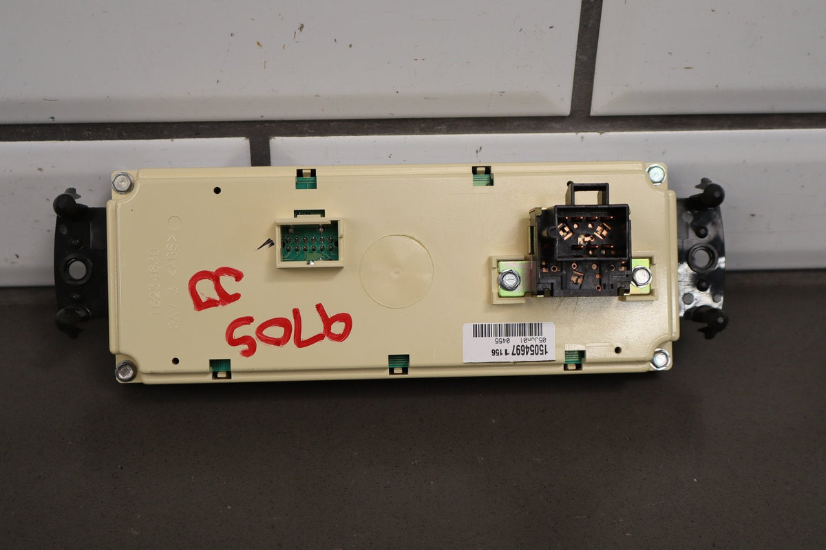 99-02 Chevrolet Silverado Manual Climate Control With AC