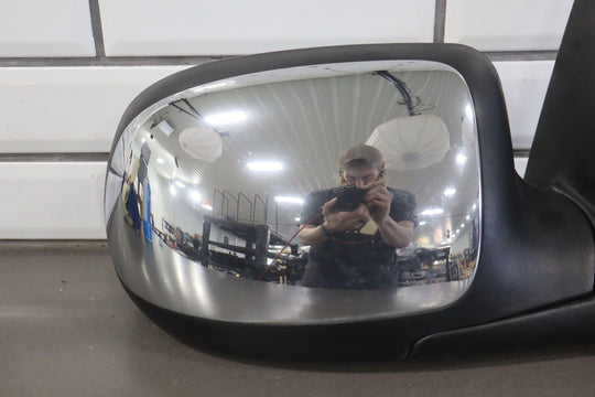 99 - 02 Chevy GMC Silverado Sierra 2500HD Right RH Power Chrome Door Mirror