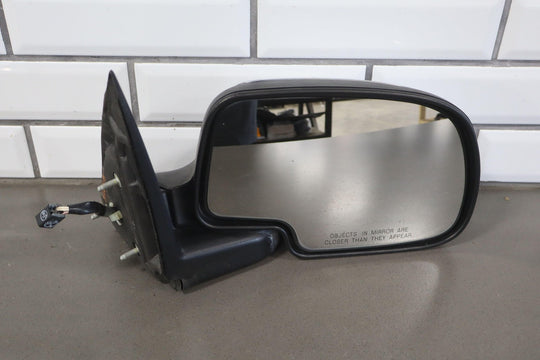 99 - 02 Chevy GMC Silverado Sierra 2500HD Right RH Power Chrome Door Mirror