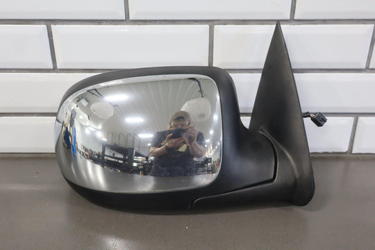 99 - 02 Chevy GMC Silverado Sierra 2500HD Right RH Power Chrome Door Mirror