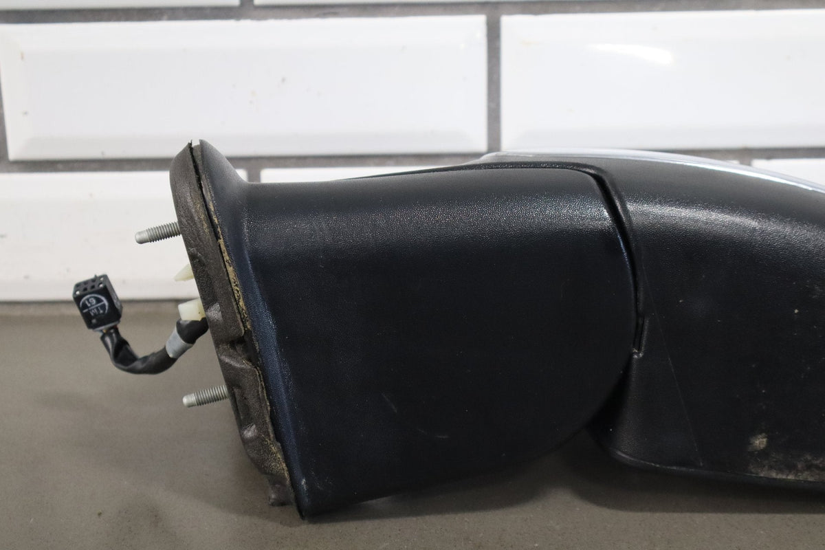 99-02 Chevy Silverado GMC Sierra Left LH Power Chrome Door Mirror GMT800