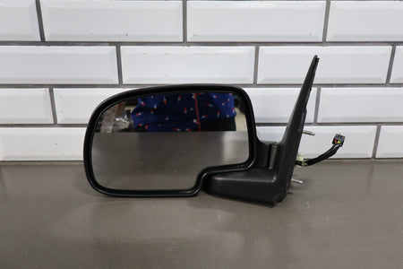99-02 Chevy Silverado GMC Sierra Left LH Power Chrome Door Mirror GMT800