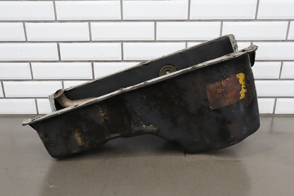 99-03 Ford F250 F350 7.3 Powerstroke Diesel Oil Pan w/ Pickup OEM