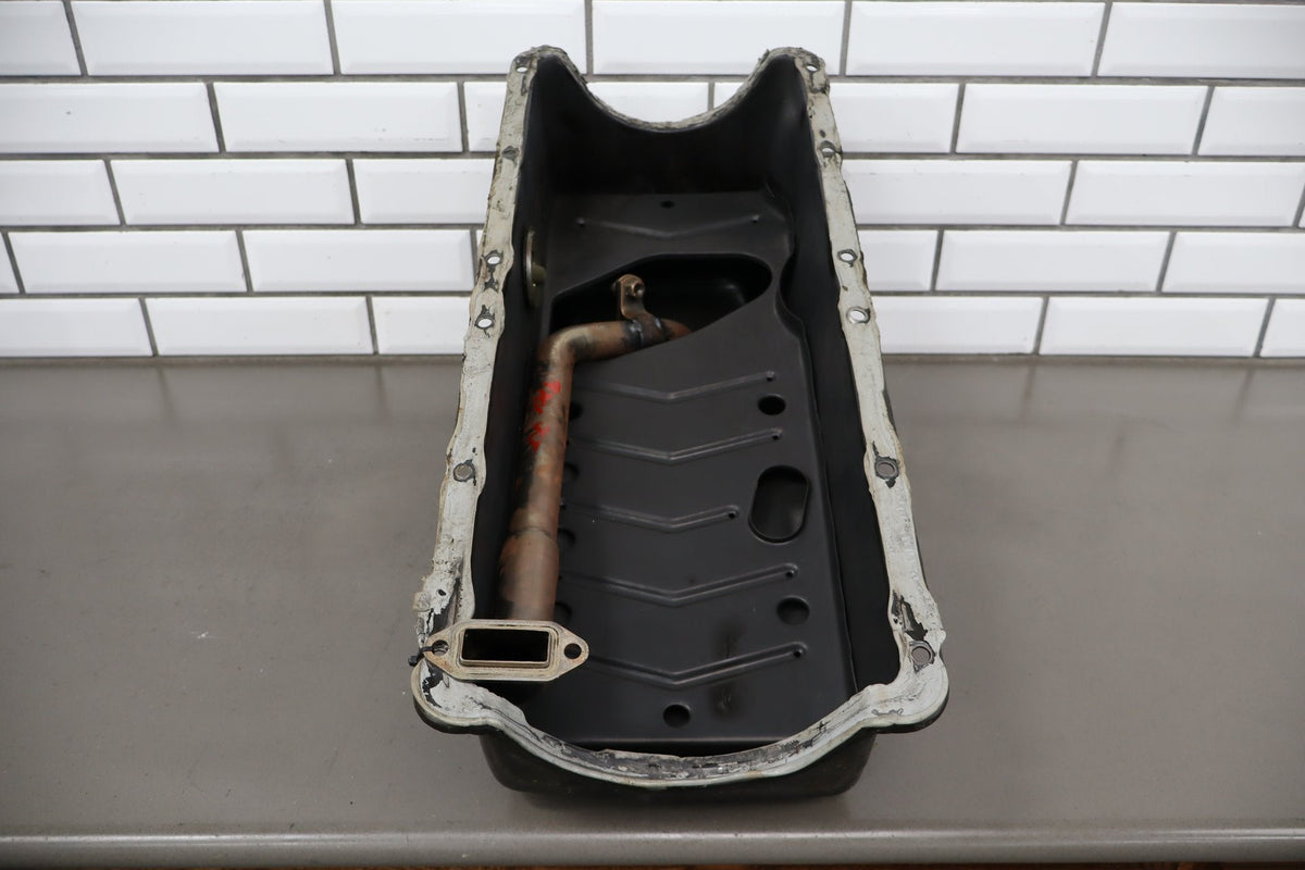 99-03 Ford F250 F350 7.3 Powerstroke Diesel Oil Pan w/ Pickup OEM