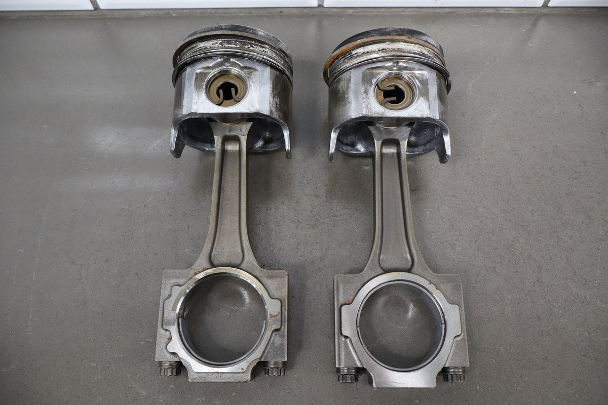 99-03 Ford F250 F350 7.3 Powerstroke Pistons Connecting Rods Set of 8 OEM