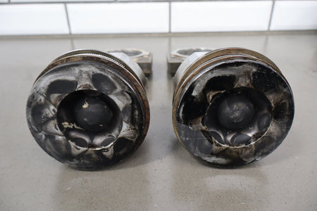 99-03 Ford F250 F350 7.3 Powerstroke Pistons Connecting Rods Set of 8 OEM