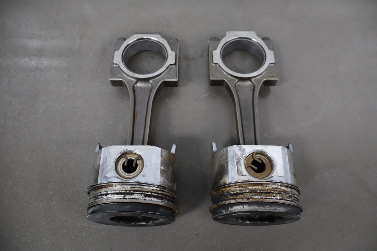 99-03 Ford F250 F350 7.3 Powerstroke Pistons Connecting Rods Set of 8 OEM