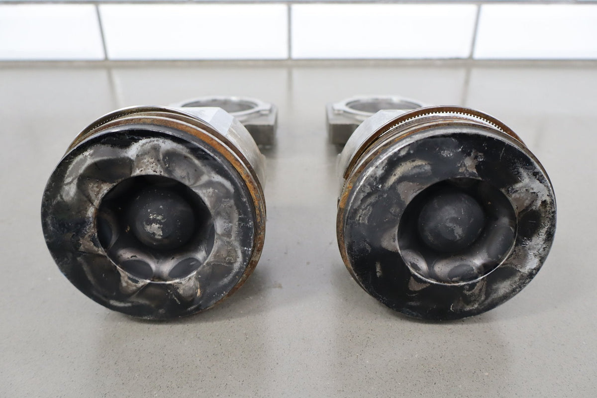 99-03 Ford F250 F350 7.3 Powerstroke Pistons Connecting Rods Set of 8 OEM