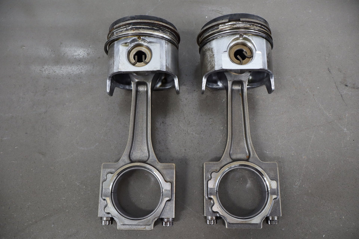 99-03 Ford F250 F350 7.3 Powerstroke Pistons Connecting Rods Set of 8 OEM