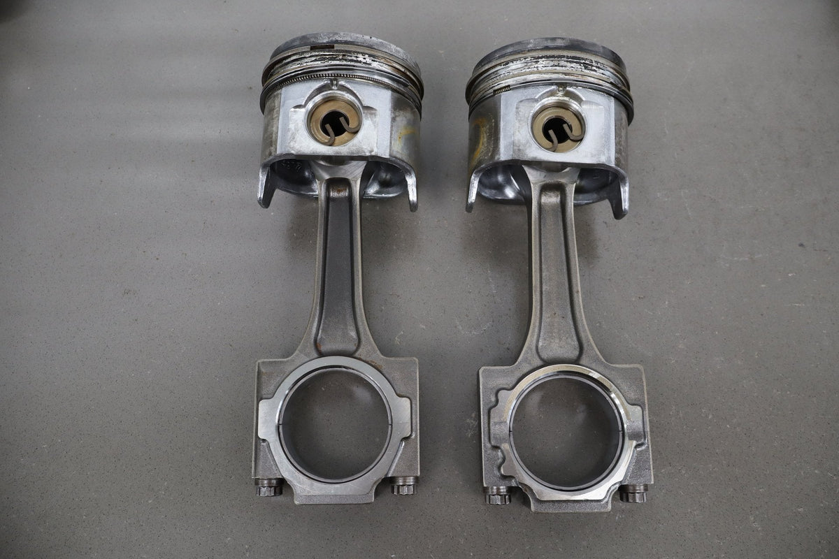 99-03 Ford F250 F350 7.3 Powerstroke Pistons Connecting Rods Set of 8 OEM
