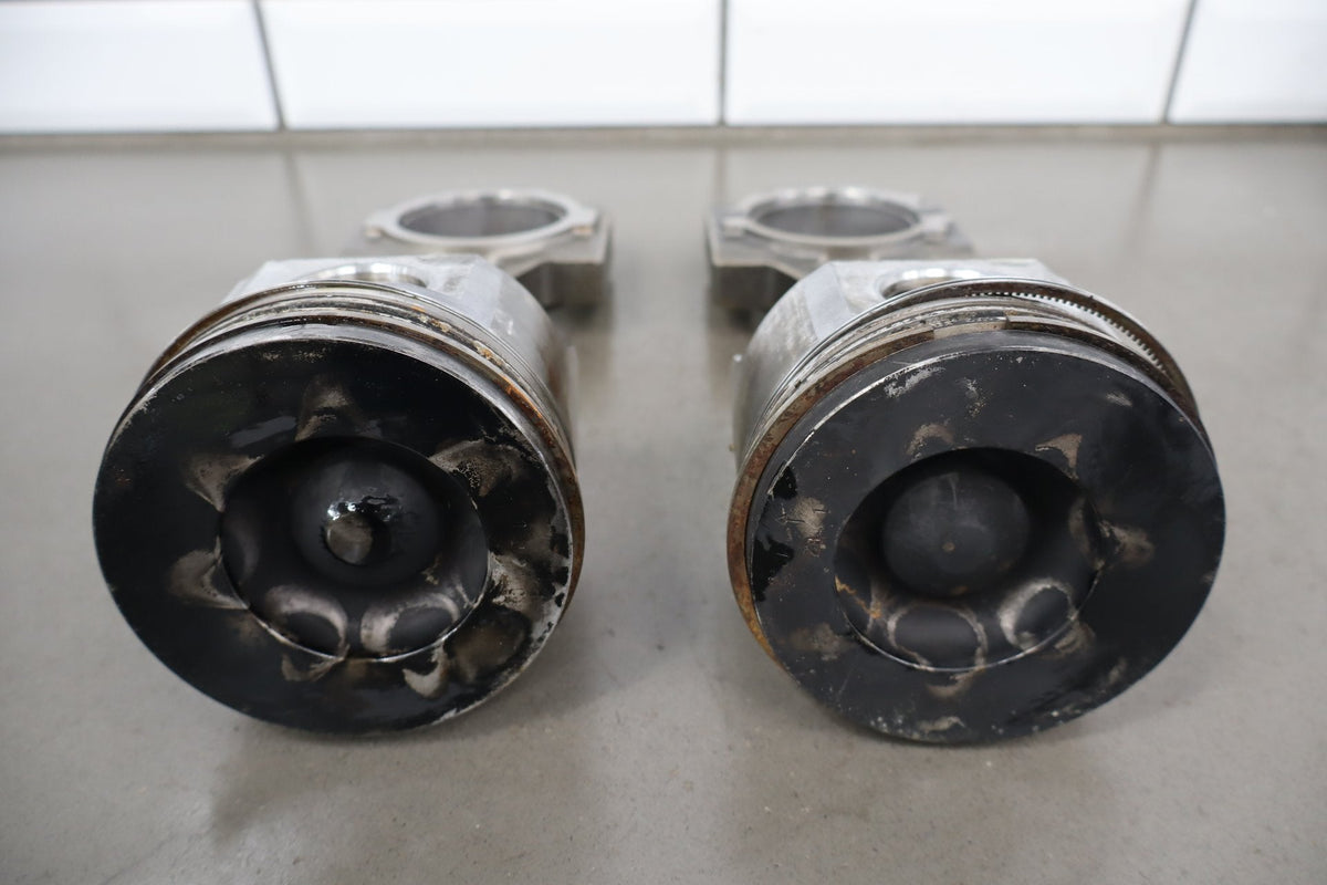 99-03 Ford F250 F350 7.3 Powerstroke Pistons Connecting Rods Set of 8 OEM