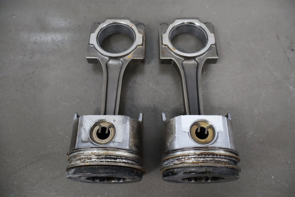 99-03 Ford F250 F350 7.3 Powerstroke Pistons Connecting Rods Set of 8 OEM