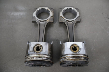 99-03 Ford F250 F350 7.3 Powerstroke Pistons Connecting Rods Set of 8 OEM