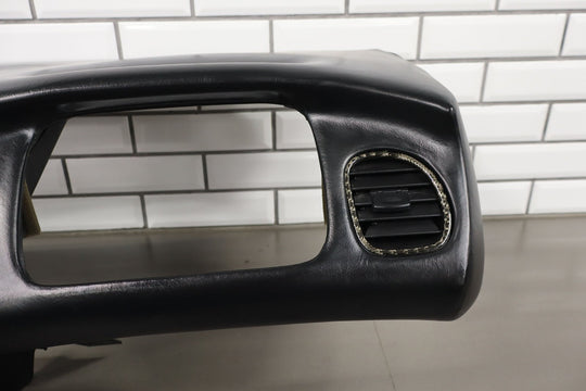 99 - 04 Chevy C5 Corvette Upper HUD Dash Panel (Black) Bare (HUD Not Included)