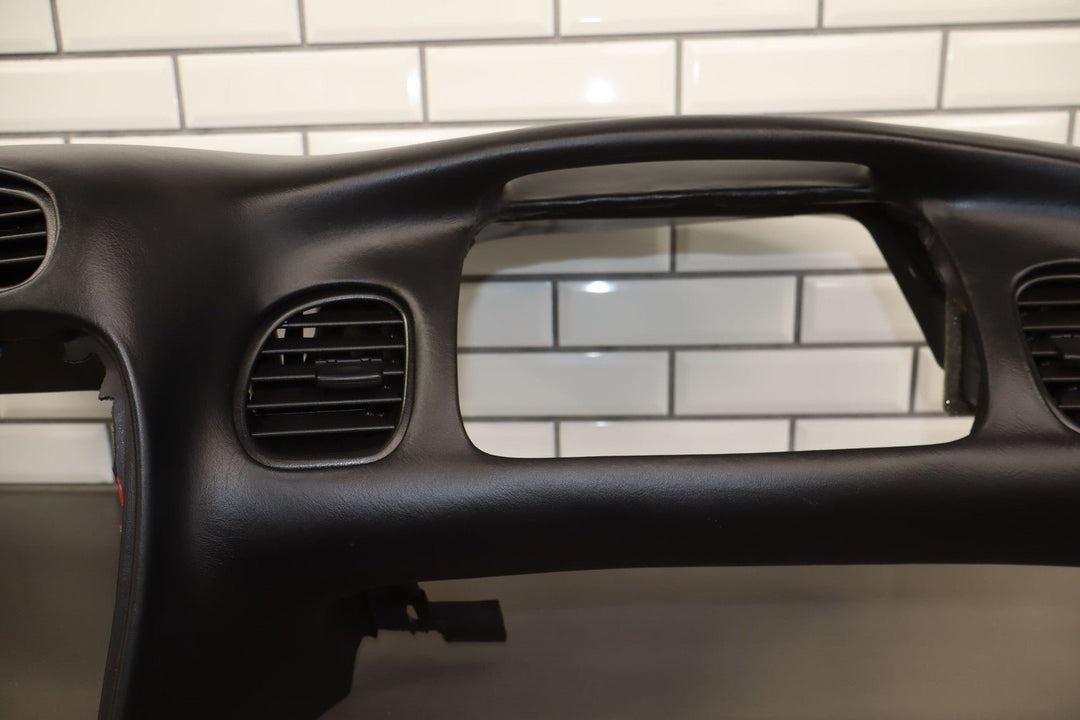 99 - 04 Chevy C5 Corvette Upper HUD Dash Panel (Black) Bare (HUD Not Included)
