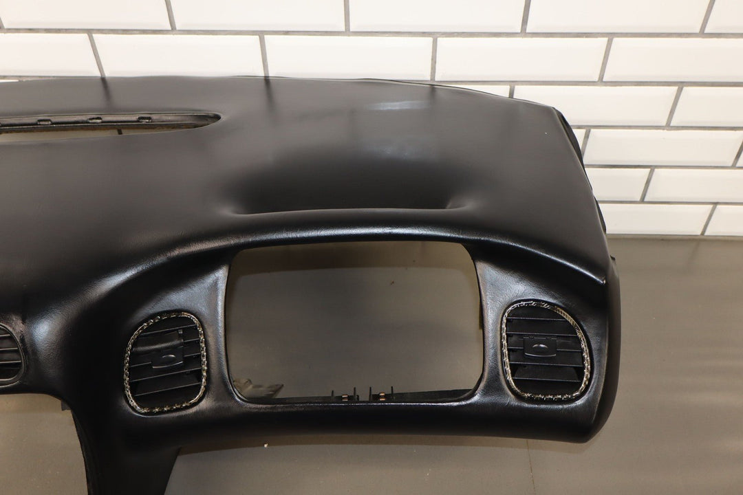 99 - 04 Chevy C5 Corvette Upper HUD Dash Panel (Black) Bare (HUD Not Included)