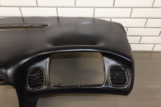 99 - 04 Chevy C5 Corvette Upper HUD Dash Panel (Black) Bare (HUD Not Included)