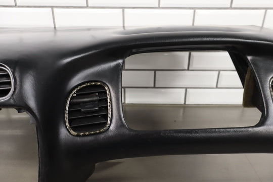 99 - 04 Chevy C5 Corvette Upper HUD Dash Panel (Black) Bare (HUD Not Included)
