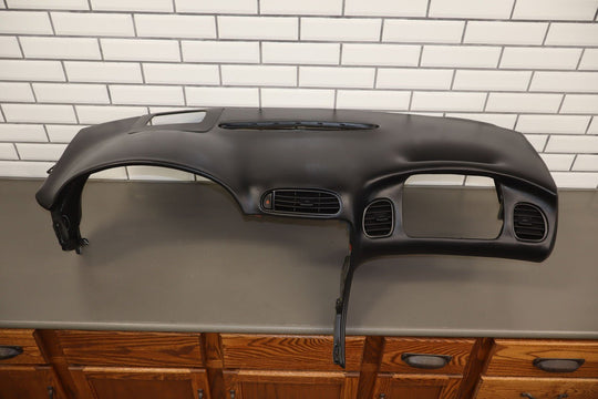 99 - 04 Chevy C5 Corvette Upper HUD Dash Panel (Black) Bare (HUD Not Included)