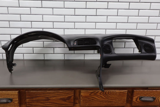 99 - 04 Chevy C5 Corvette Upper HUD Dash Panel (Black) Bare (HUD Not Included)