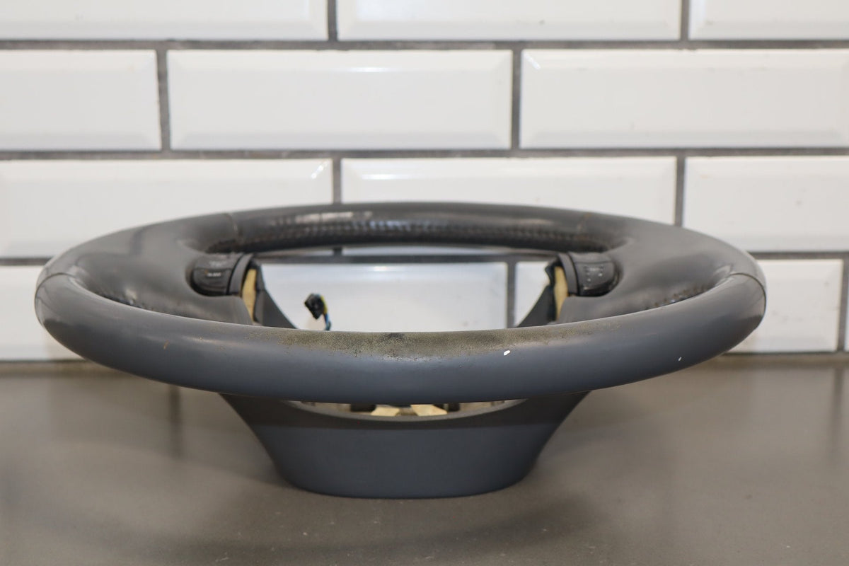 99-04 Ford F-250 F-350 Super Duty Steering Wheel OEM Gray Leather