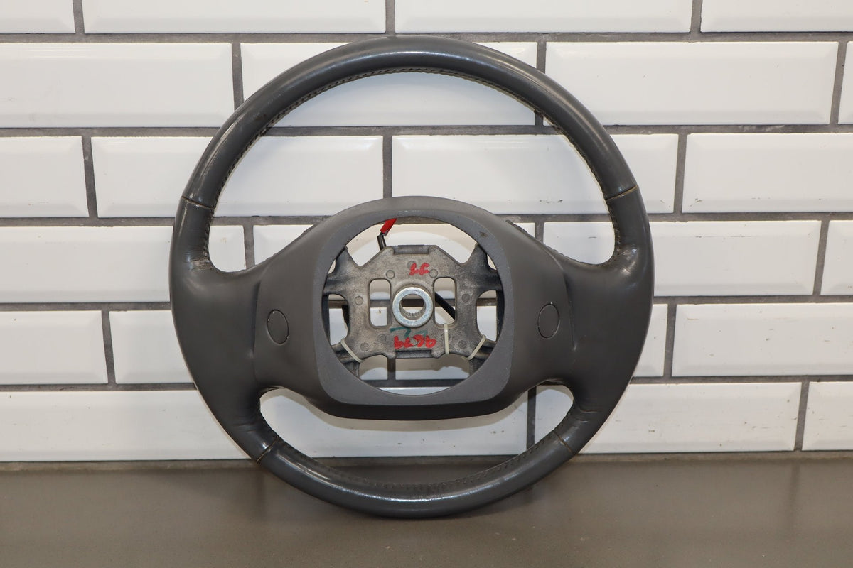 99-04 Ford F-250 F-350 Super Duty Steering Wheel OEM Gray Leather