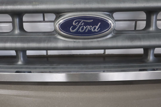 99 - 04 Ford F - 250 OEM Chrome Front Bumper Weathered See Photos