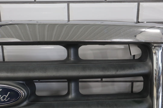 99 - 04 Ford F - 250 OEM Chrome Front Bumper Weathered See Photos