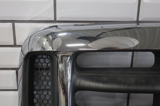 99 - 04 Ford F - 250 OEM Chrome Front Bumper Weathered See Photos