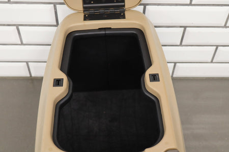 99-04 Ford F250 F350 Super Duty Floor Console Medium Parchment 4H OEM