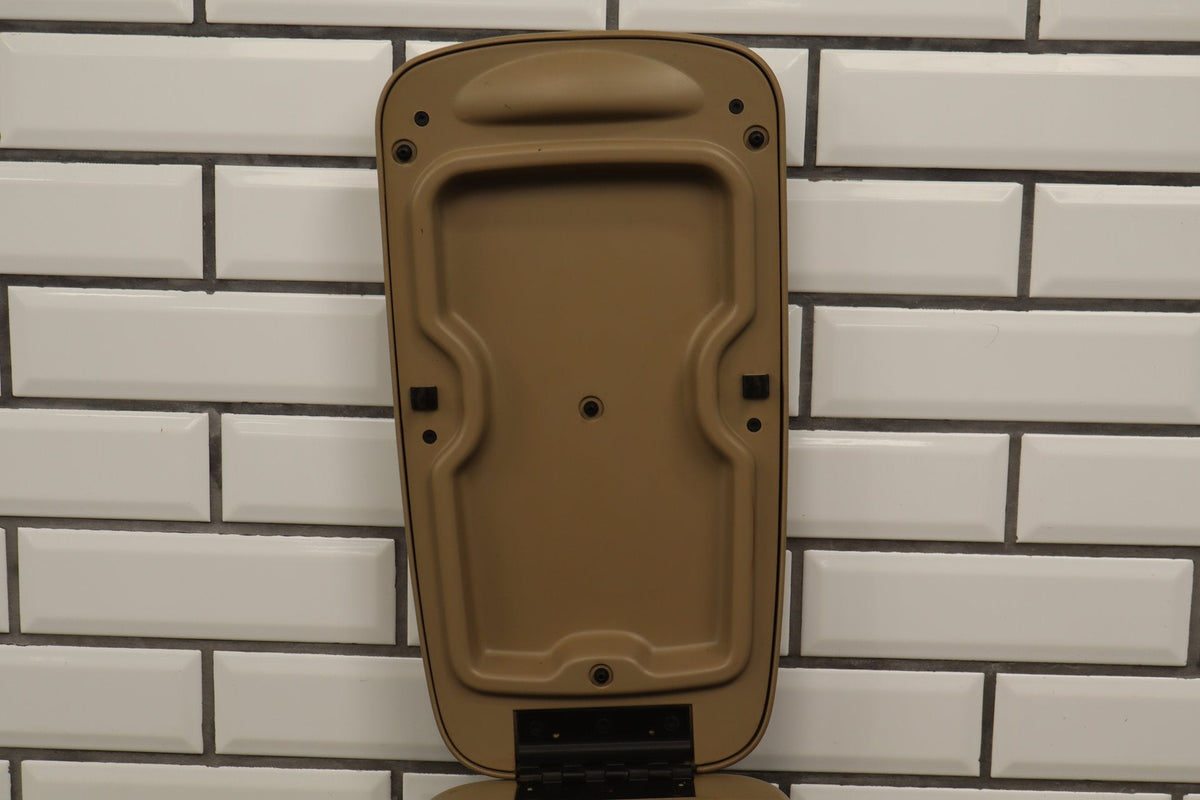 99-04 Ford F250 F350 Super Duty Floor Console Medium Parchment 4H OEM