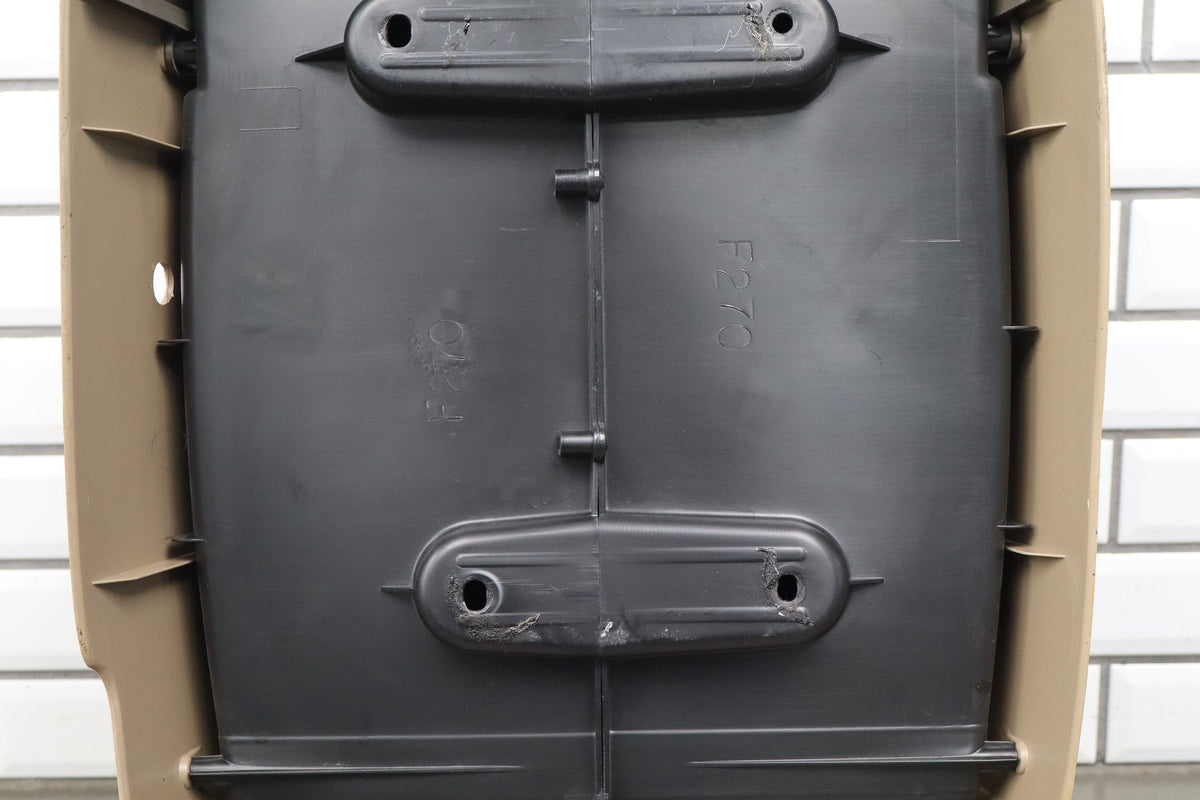 99-04 Ford F250 F350 Super Duty Floor Console Medium Parchment 4H OEM