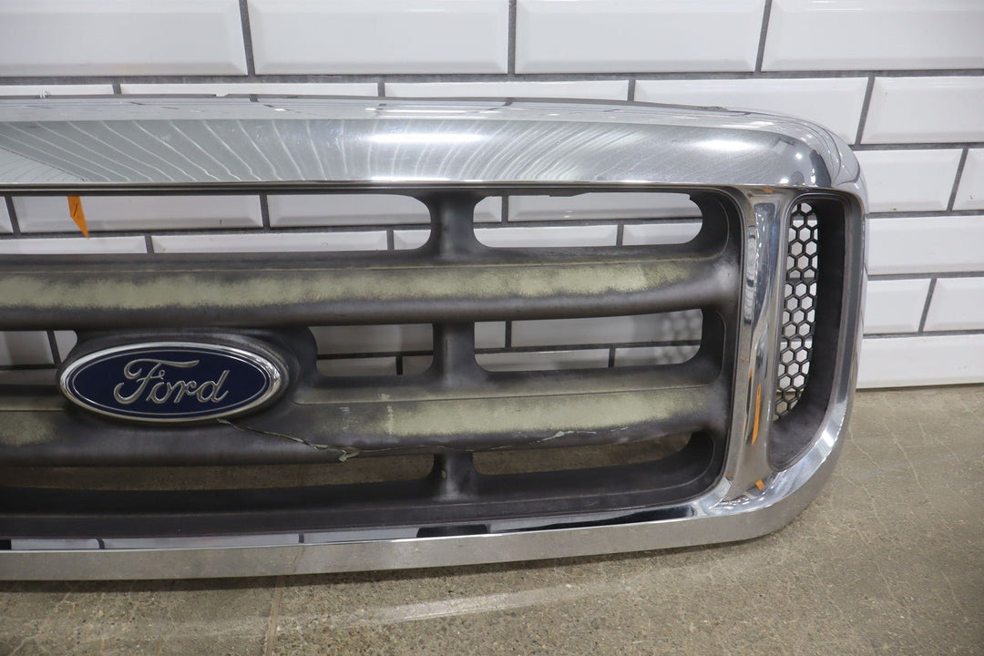 99 - 04 Ford F250 OEM Header Panel with Grill / Lights (See Photos)