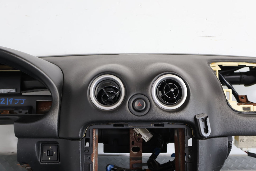 99 - 05 Mazda Miata NB Bare Interior Dash Dashboard Panel W/Cluster Hood (Black)