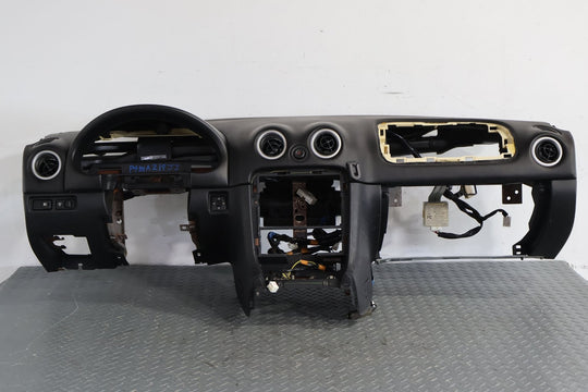 99 - 05 Mazda Miata NB Bare Interior Dash Dashboard Panel W/Cluster Hood (Black)