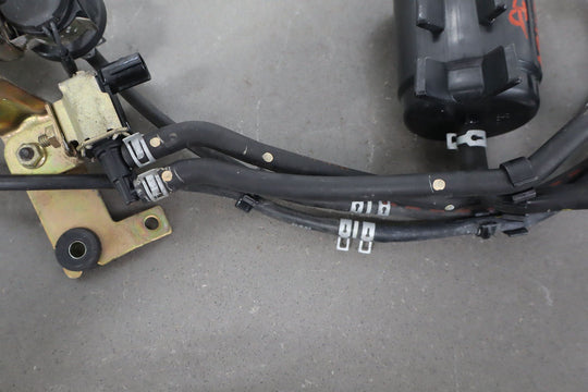 99 - 05 Mazda Miata NB Engine Bay Charcoal Evaporator Canister W/Lines & Solenoids