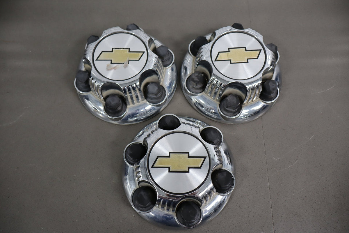 99-06 Chevrolet Silverado 16x6.5 Chrome Clad Steel Wheel Set