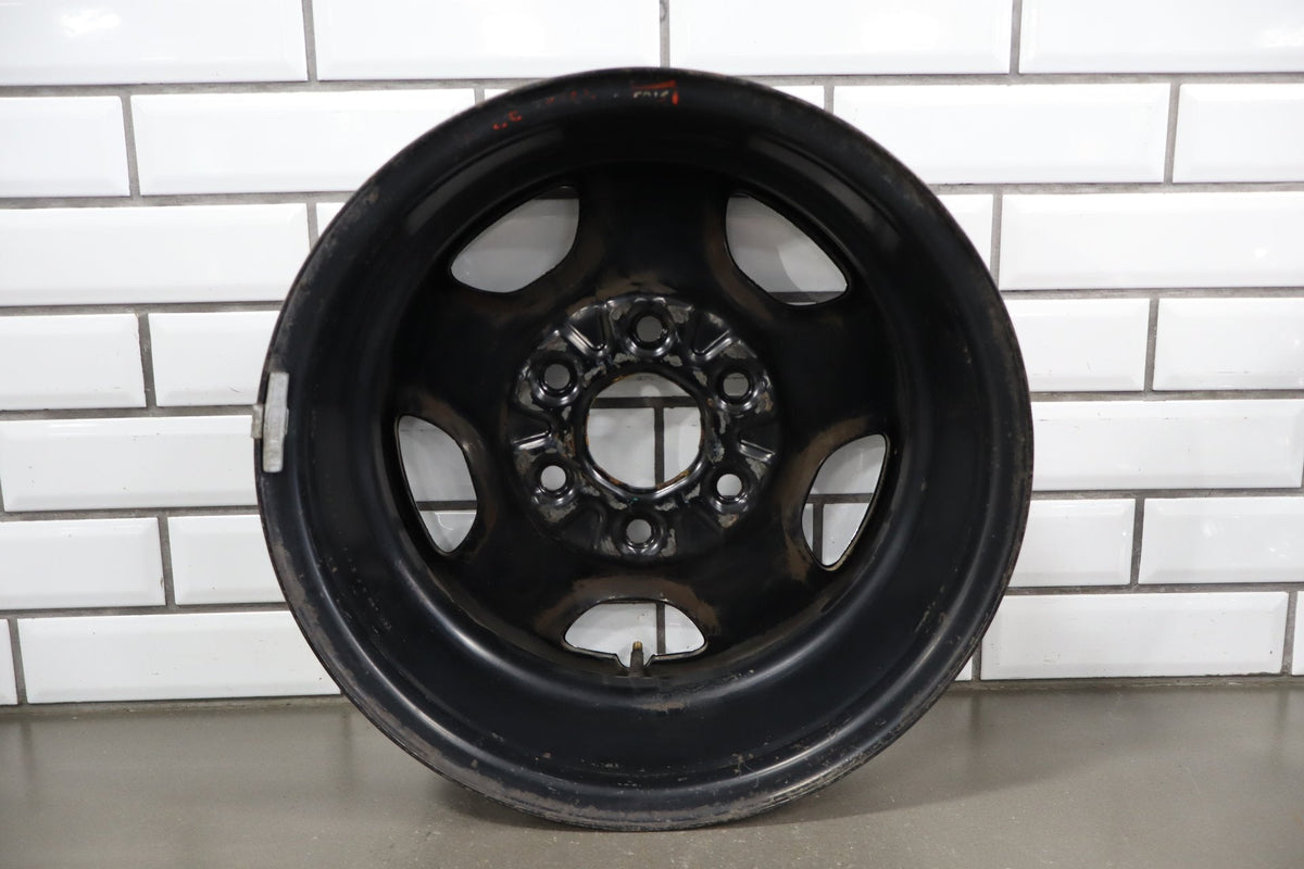 99-06 Chevrolet Silverado 16x6.5 Chrome Clad Steel Wheel Set
