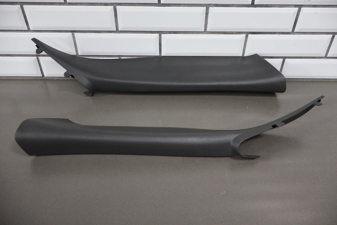 99 - 07 Chevy GMC GMT800 Interior A Pillar Trim Pair Dark Charcoal 69D OEM