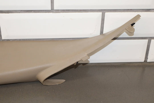 99 - 07 Chevy GMC Silverado Sierra SUV GMT800 A Pillar Trims Light Neutral