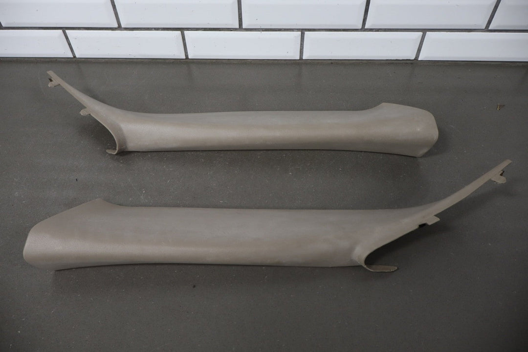 99 - 07 Chevy GMC Silverado Sierra SUV GMT800 A Pillar Trims Tan