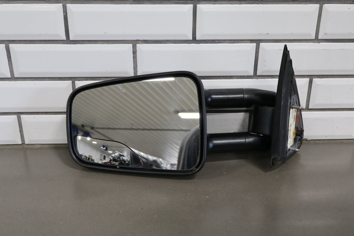 99-07 Chevy Silverado GMC Sierra Left Driver Manual Extend Tow Mirror