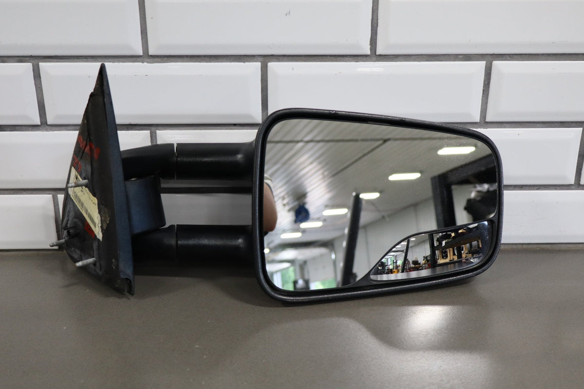 99-07 Chevy Silverado GMC Sierra Right Passenger Manual Extend Towing Mirror