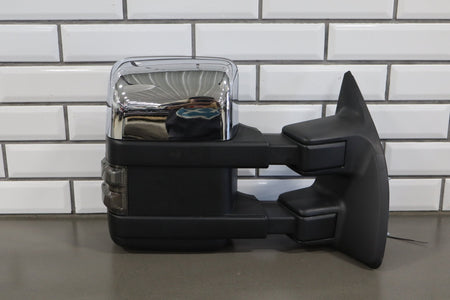 99-07 Ford F-250 F-350 Aftermarket Chrome Tow Mirror Pair Set Left/Right