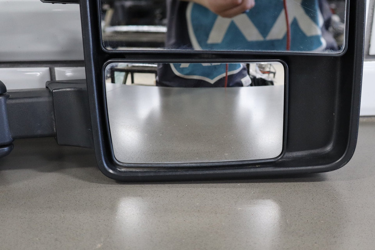 99-07 Ford F-250 F-350 Aftermarket Chrome Tow Mirror Pair Set Left/Right