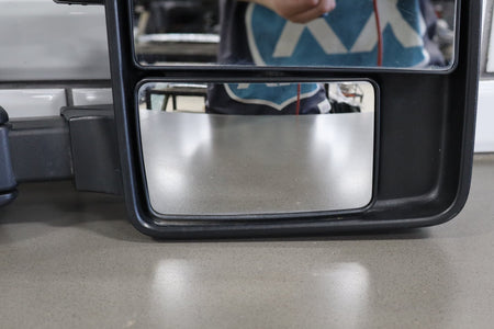 99-07 Ford F-250 F-350 Aftermarket Chrome Tow Mirror Pair Set Left/Right