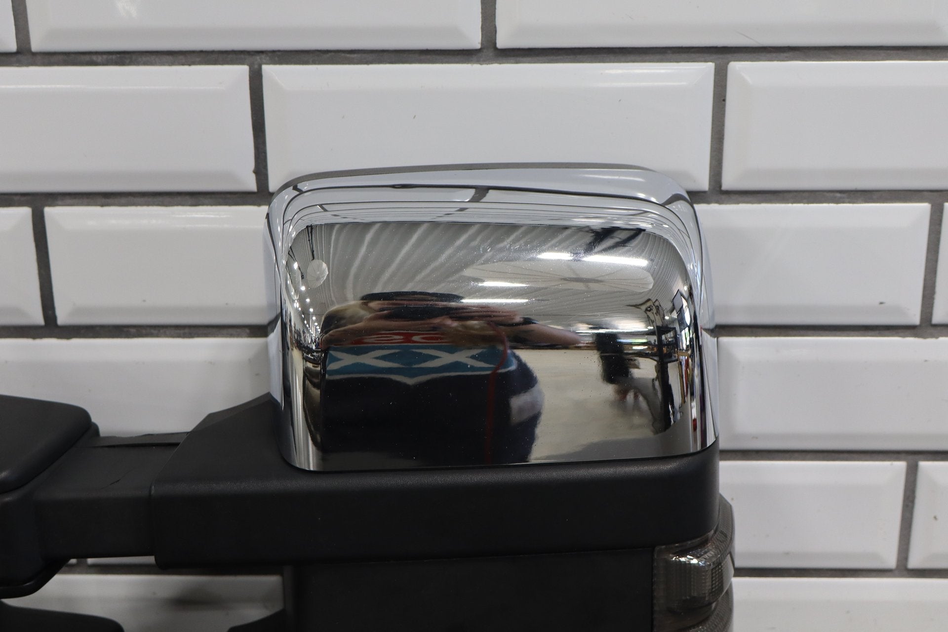 99-07 Ford F-250 F-350 Aftermarket Chrome Tow Mirror Pair Set Left/Right