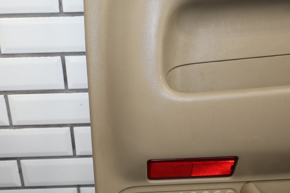 99-07 Ford F-250 F-350 Super Duty Driver Left Front Door Panel Pebble